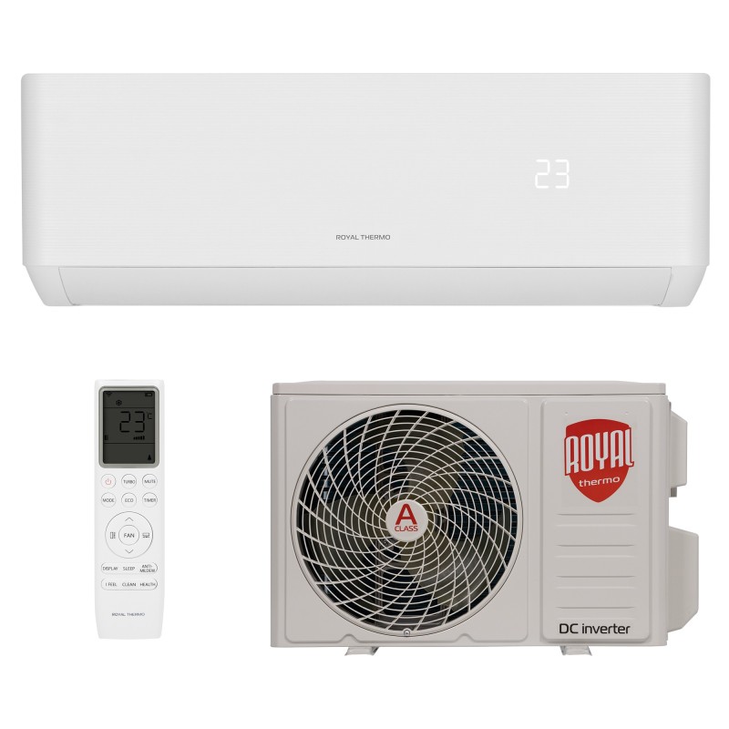 Сплит-система инверторного типа Royal Thermo Diamond DC RTDI-18HN8/Wi-Fi комплект